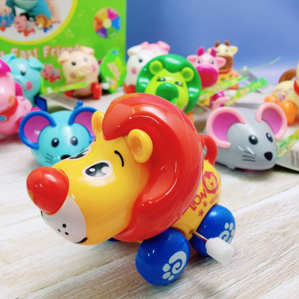 Заводная игрушка для детей Животный мир / В АССОРТИМЕНТЕ